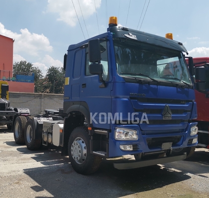 Дизайн радиальной шины и коробка передач Hw19710 Sinotruk 6X4 HOWO Контейнерный грузовик