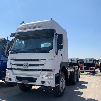 Сила 351-450 л.с. С сертификатом ECE Sinotruk HOWO 6X4 Тракторный грузовик для перевозки прицепов