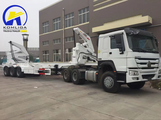 Zz3257n3847A 10-50 тонн гидравлический грузовик крана с 300L топливный танкер и производительность