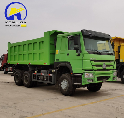 351-450hp Sinotruck HOWO Подержанный 6X4 20cbm Hyva подъемный грузовик с 2 комплектами задней оси