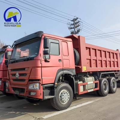 Использованный мусоровоз для подержанного Sinotruk HOWO 35тонна 6X4 двигатель грузовика с наклоном