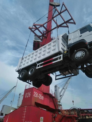 Sinotruk 10 колес HOWO Tipper Использованный самосвалы с передней оси 9tons грузоподъемности