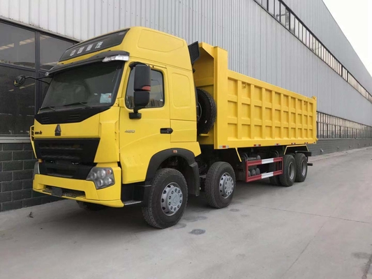Sinotruk 8X4 12 колес HOWO Tipper Использованный грузовик для свалки Лошадиная мощность 351-450 л.с. Приводное колесо 8×4