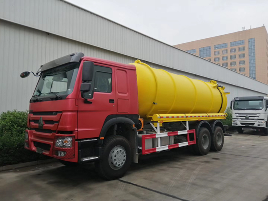 Продайте подержанные септические танковые грузовики 6X4 336 л.с. с дизельным топливом и стандартом выбросов Евро 2