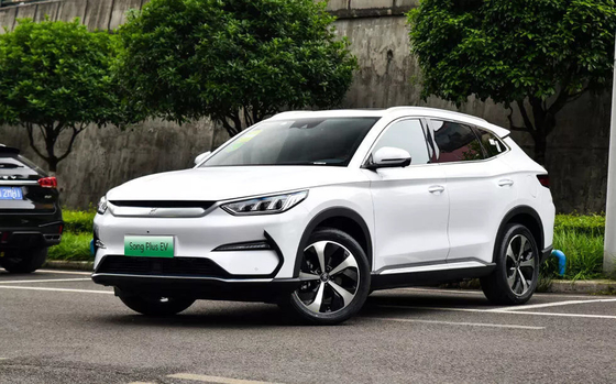 2022 Byd Song Plus EV для взрослых Электрический китайский электромобиль мощностью 800 Вт и 5 сидений