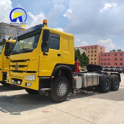 Sinotruck 6X4 полуприцеп голова грузовик главный двигатель HOWO Подержанный трактор грузовик конкурентоспособный