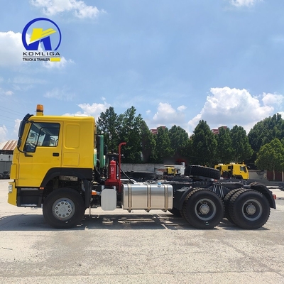 Sinotruck 6X4 полуприцеп голова грузовик главный двигатель HOWO Подержанный трактор грузовик конкурентоспособный
