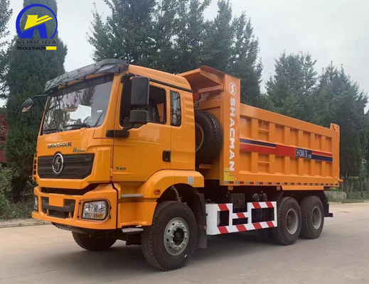 Шакман 6X4 Дэмп-Трак с двигателем Euro 3 F3000 Плоская крыша кабины ведро размеры 5800X2300X1500