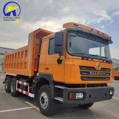 Шакман 6X4 Дэмп-Трак с двигателем Euro 3 F3000 Плоская крыша кабины ведро размеры 5800X2300X1500