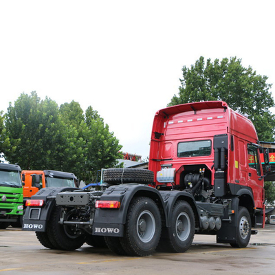 Дизельный Sinotruck HOWO 371HP 375HP Главный трактор 6X4 Тяжелый грузовик с передней осью 9 тонн