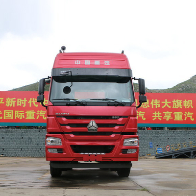 Дизельный Sinotruck HOWO 371HP 375HP Главный трактор 6X4 Тяжелый грузовик с передней осью 9 тонн