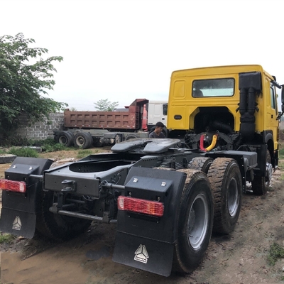 Продажа 6X4 371HP 420HP Sinotruk HOWO тракторный грузовик с Zf рулевой и 9 тонн передней оси