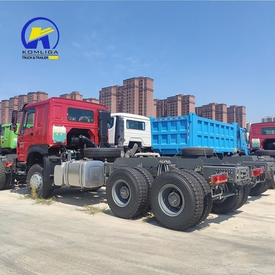6.5 Соотношение скорости Сино грузовик HOWO 6X4 Главный двигатель прицепная головка тракторный грузовик с деталями
