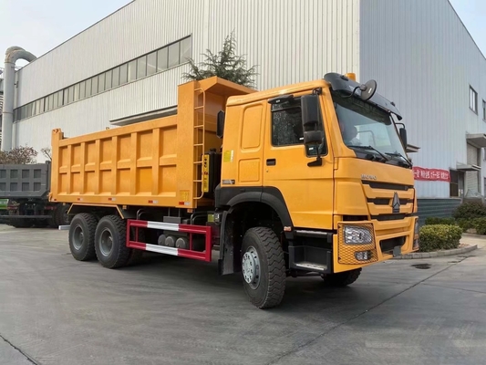 6X4 10 шины пескооткидыватель HOWO Дампер с дизельным двигателем и грузоподъемностью 21-30 т