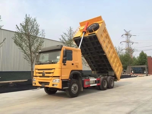 6X4 10 шины пескооткидыватель HOWO Дампер с дизельным двигателем и грузоподъемностью 21-30 т