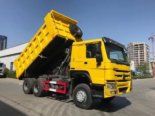 6X4 10 шины пескооткидыватель HOWO Дампер с дизельным двигателем и грузоподъемностью 21-30 т