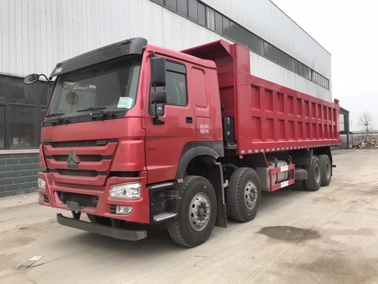 371HP Sinotruck 40 тонн 12 шины HOWO Дампер грузовик с фотоаппаратом заднего вида и синим цветом