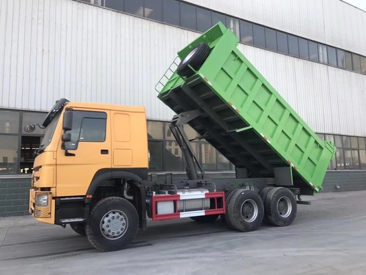 Голубой 10 шины 6х4 25 30 тонн конечная сторона HOWO Подержанный буксирный грузовик с двигателем Wd615.47.Д12.42