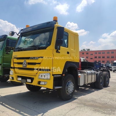 6X4 HOWO Sinotruk буксировщик с задней осью Hc16 двигатель вместимостью &gt; 8L и изготовление
