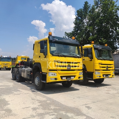 6X4 HOWO Sinotruk буксировщик с задней осью Hc16 двигатель вместимостью &gt; 8L и изготовление
