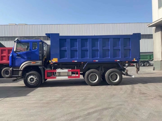 Ручная коробка передач 6X4 380 HP Foton Tipper Truck для тяжелых строительных работ