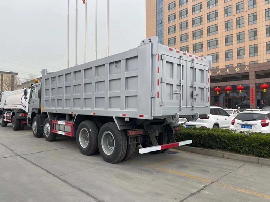 ISO сертифицированный 12-колесный 8X4 Sinotruck 40 кубических метров наклона грузовик с передней осью Hf9