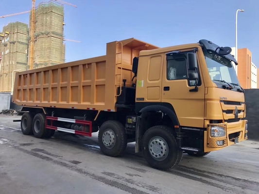 ISO сертифицированный 12-колесный 8X4 Sinotruck 40 кубических метров наклона грузовик с передней осью Hf9