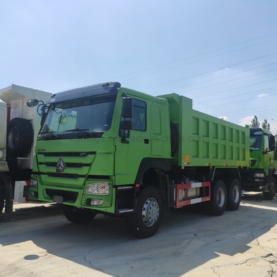 Использованный Sinotruk HOWO Дэмп-Тран 371HP 336HP 30 тонн грузоподъемности шины 10 1 запасной