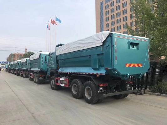 Sinotruk 380HP HOWO Dump Truck на Филиппинах с кабиной Hw76 и сертификацией DOT