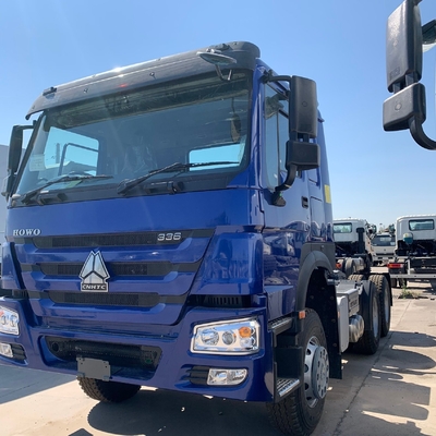 Дизайн радиальной шины и коробка передач Hw19710 Sinotruk 6X4 HOWO Контейнерный грузовик