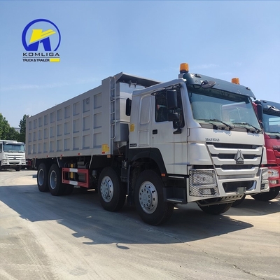 8X4 371HP HOWO Sino Dump Truck Использованный грузовик с гидравлическим подъемом