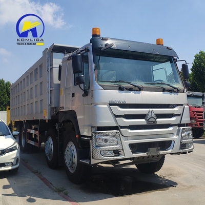 8X4 371HP HOWO Sino Dump Truck Использованный грузовик с гидравлическим подъемом