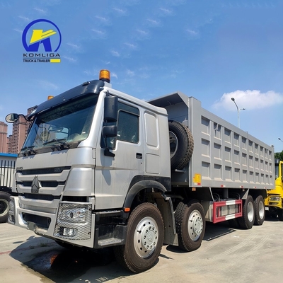 8X4 371HP HOWO Sino Dump Truck Использованный грузовик с гидравлическим подъемом