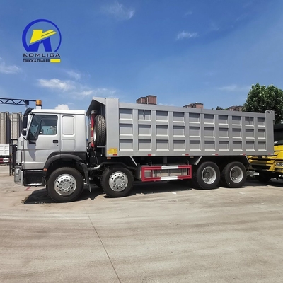 8X4 371HP HOWO Sino Dump Truck Использованный грузовик с гидравлическим подъемом
