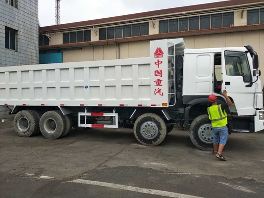 Оригинальный Shacman Sinotruk Использованный HOWO Эфиопия Грузовик 8500*2500*3400 мм Моторная емкость &gt;8L