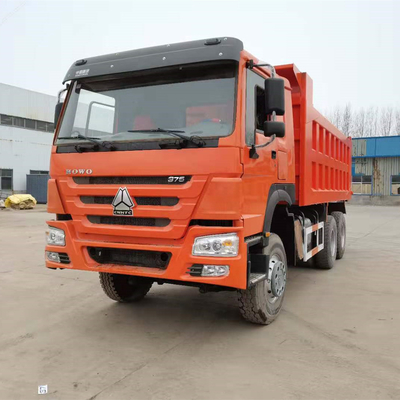 Передний подъемный стиль сбросный Тип использованный Sinotruk Tipper Truck в 6X4 30 тонн 371HP 375HP
