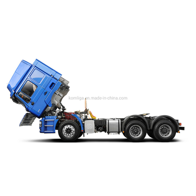 Человек 16 тонн Двухступенчатый редуктор задняя ось Shacman F3000 6X4 380 HP Подержанная голова грузовика