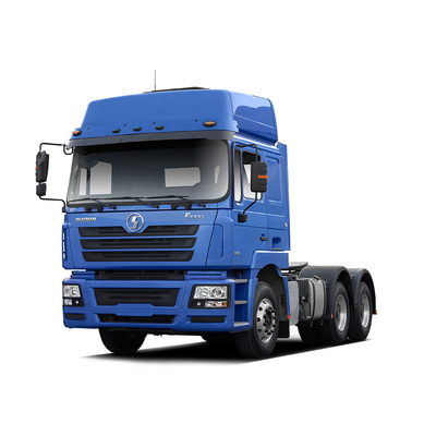 Shacman Truck 6X4 10 колес Тракторный грузовик 371HP 375 Дизайн радиальных шин Прицепная головка