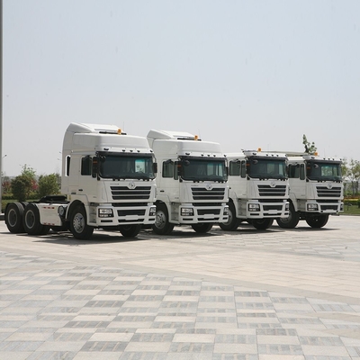 Shacman Truck 6X4 10 колес Тракторный грузовик 371HP 375 Дизайн радиальных шин Прицепная головка