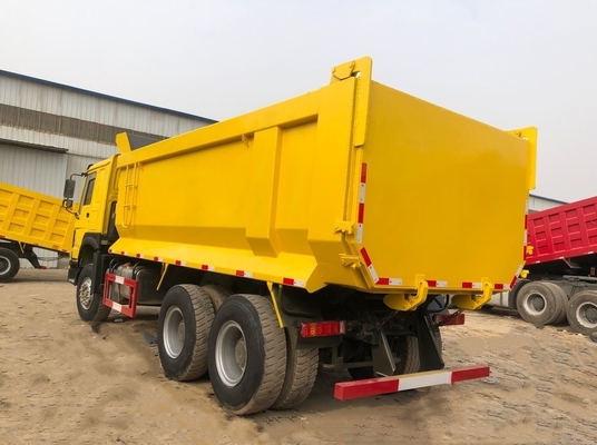 Нигерия Гана HOWO 375HP Использованный Sinotruk Dump Truck с кабиной Hw76 и 351-450 лошадиных сил