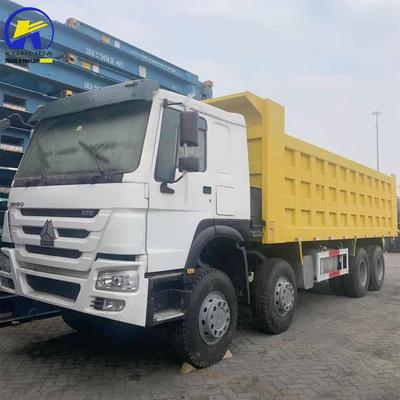 30/40 тонн 8X4 Sinotruk HOWO 12 Шины грузовик ручной трансмиссии стандарта выбросов Евро 2