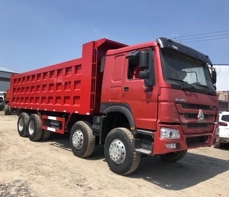 9 т Вместимость погрузки HOWO Sinotruk 12 колес Дэмп-Трак 30 т Подъем по передней оси