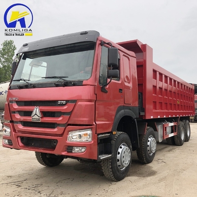 9 т Вместимость погрузки HOWO Sinotruk 12 колес Дэмп-Трак 30 т Подъем по передней оси