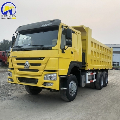 2016 Использованный Sino Dump Truck LHD Rhd Задняя ось Hc16 Двигатель Wd615.47.D12.42 375 л. с. 371 л. с.