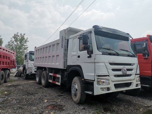 Технические запасные части Поддержка использованный Sinotruk HOWO 6X4 10 колес 371HP Tipper Euro 2
