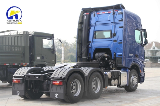 Shacman 6X4 20tons 380HP 420HP Десятиколесный трактор Прицеп головка грузовика с потреблением