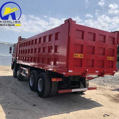 420 л.с. Sinotruk 12 колес 8X4 HOWO грузовик с наклоном использованный 50 тонн 40 тонн 8500*2500*3400 мм