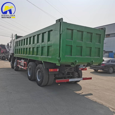 420 л.с. Sinotruk 12 колес 8X4 HOWO грузовик с наклоном использованный 50 тонн 40 тонн 8500*2500*3400 мм