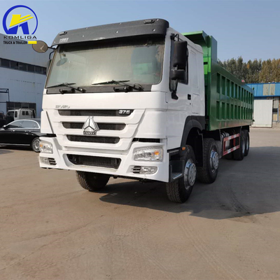 420 л.с. Sinotruk 12 колес 8X4 HOWO грузовик с наклоном использованный 50 тонн 40 тонн 8500*2500*3400 мм