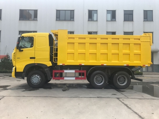 Дизайн радиальной шины 420 л. с. 371 л. с. Sinotruk HOWO A7 Tipper Truck 6X4 Euro 2 Стандарт выбросов